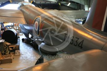 World © Octane Photographic Ltd. 28th July 2015 de Havilland Museum, Salisbury Hall, UK. De Havilland B Mk.35 Mosquito DH.98 TA634 8K-K. Digital Ref :