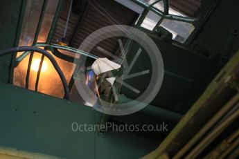 World © Octane Photographic Ltd. 28th July 2015 de Havilland Museum, Salisbury Hall, UK. De Havilland Mosquito DH.98 Prototype E-0234/W4050. Digital Ref :