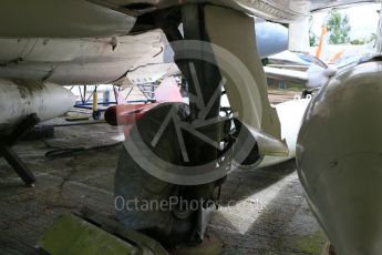 World © Octane Photographic Ltd. 28th July 2015 de Havilland Museum, Salisbury Hall, UK. De Havilland Sea Vixen  FAW.2 DH.110 XJ565. Digital Ref :