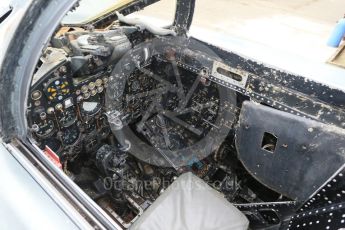 World © Octane Photographic Ltd. 28th July 2015 de Havilland Museum, Salisbury Hall, UK. De Havilland Sea Vixen  FAW.2 DH.110 XJ565. Digital Ref :