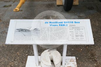 World © Octane Photographic Ltd. 28th July 2015 de Havilland Museum, Salisbury Hall, UK. De Havilland Sea Vixen  FAW.2 DH.110 XJ565. Digital Ref :