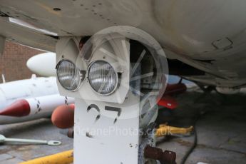 World © Octane Photographic Ltd. 28th July 2015 de Havilland Museum, Salisbury Hall, UK. De Havilland Sea Vixen  FAW.2 DH.110 XJ565. Digital Ref :