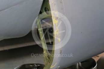 World © Octane Photographic Ltd. 28th July 2015 de Havilland Museum, Salisbury Hall, UK. De Havilland B Mk.35 Mosquito DH.98 TA634 8K-K. Digital Ref :