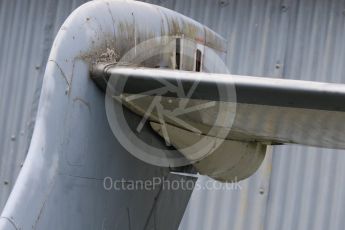 World © Octane Photographic Ltd. 28th July 2015 de Havilland Museum, Salisbury Hall, UK. De Havilland Sea Vixen  FAW.2 DH.110 XJ565. Digital Ref :