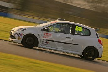 World © Octane Photographic Ltd. Donington Park Un-silenced general test day Friday 15th February 2013. Renault Clio Cup. Digital Ref : 0575cb1d0310