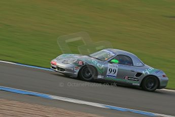 World © Octane Photographic Ltd. Donington Park Un-silenced general test day Friday 15th February 2013. Porsche Club Championship, Porsche Boxster, Marcus Carniel. Digital Ref : 0575cb1d0509