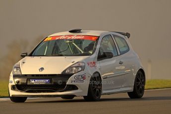 World © Octane Photographic Ltd. Donington Park Un-silenced general test day Friday 15th February 2013. Renault Clio Cup. Digital Ref : 0575cb7d7537