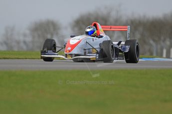 World © Octane Photographic Ltd. Donington Park Un-silenced general test day Friday 15th February 2013. Howard Fuller, SWB Motorsport – Formula Renault BARC. Digital Ref : 0575cb7d7566