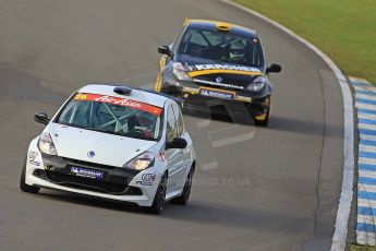 World © Octane Photographic Ltd. Donington Park Un-silenced general test day Friday 15th February 2013. Simon Belcher - Handy Motorsport with Pyro. Renault Clio Cup. Digital Ref : 0575cb7d7669