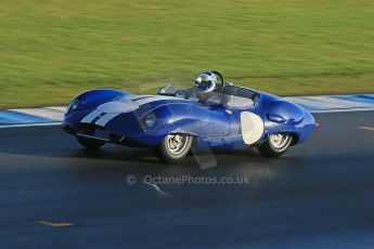 World © Octane Photographic Ltd. Donington Park general test day 31st January 2013. Richard Kent, Lister Jaguar. Digital Ref : 0570cb1d7489