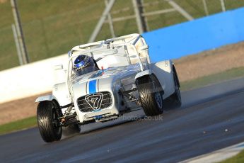 World © Octane Photographic Ltd. Donington Park general test day 31st January 2013. McMillan Motorsport Caterham 7, Terry Langley. Digital Ref : 0570cb7d6367