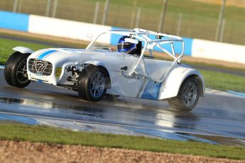 World © Octane Photographic Ltd. Donington Park general test day 31st January 2013. McMillan Motorsport Caterham 7, Terry Langley. Digital Ref : 0570cb7d6372