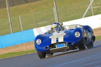 World © Octane Photographic Ltd. Donington Park general test day 31st January 2013. Richard Kent, Lister Jaguar. Digital Ref : 0570cb7d6379