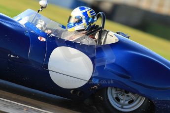 World © Octane Photographic Ltd. Donington Park general test day 31st January 2013. Richard Kent, Lister Jaguar. Digital Ref : 0570cb7d6386