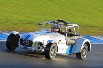 World © Octane Photographic Ltd. Donington Park general test day 31st January 2013. McMillan Motorsport Caterham 7, Mike Hart. Digital Ref : 0570cb7d6460