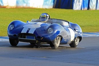 World © Octane Photographic Ltd. Donington Park general test day 31st January 2013. Richard Kent, Lister Jaguar. Digital Ref : 0570cb7d6491