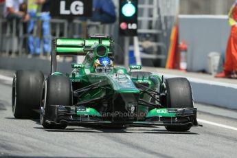 World © 2013 Octane Photographic Ltd. F1 Spanish GP, Circuit de Catalunya - Saturday 11th May 2013 - Qualifying. Caterham CT02 - Charles Pic. Digital Ref : 0665cb1d1466