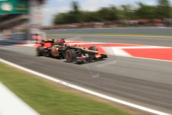 World © 2013 Octane Photographic Ltd. F1 Spanish GP, Circuit de Catalunya - Saturday 11th May 2013 - Qualifying. Lotus F1 Team E21 - Kimi Raikkonen. Digital Ref : : 0665cb7d9128