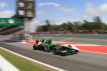 World © 2013 Octane Photographic Ltd. F1 Spanish GP, Circuit de Catalunya - Saturday 11th May 2013 - Qualifying. Caterham CT02 - Charles Pic. Digital Ref : 0665cb7d9139