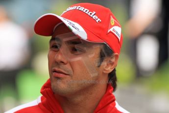 World © Octane Photographic Ltd. F1 Spanish GP Thursday 9th May 2013. Paddock and pitlane. Scuderia Ferrai - Felipe Massa. Digital Ref : 0654cb7d8707