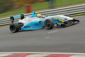 World © Octane Photographic Ltd. Brands Hatch, Race 3, Sunday 24th November 2013. BRDC Formula 4 Winter Series, MSV F4-13, Malgosia Rdest – Douglas Motorsport. Digital Ref : 0867cb1d7449