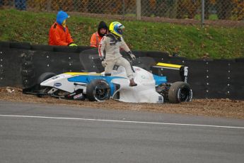 World © Octane Photographic Ltd. Brands Hatch, Race 3, Sunday 24th November 2013. BRDC Formula 4 Winter Series, MSV F4-13, Matteo Ferrer - MGR. Digital Ref : 0867cb1d7486
