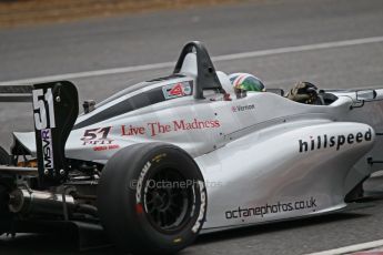 World © Octane Photographic Ltd. Brands Hatch, Race 3, Sunday 24th November 2013. BRDC Formula 4 Winter Series, MSV F4-13,  – Kieran Vernon - Hillspeed. Digital Ref : 0867cb1d7525