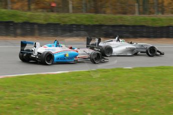 World © Octane Photographic Ltd. Brands Hatch, Race 3, Sunday 24th November 2013. BRDC Formula 4 Winter Series, MSV F4-13,  – Kieran Vernon - Hillspeed. Digital Ref : 0867cb1d7618