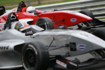 World © Octane Photographic Ltd. Brands Hatch, Race 3, Sunday 24th November 2013. BRDC Formula 4 Winter Series, MSV F4-13,  – Kieran Vernon - Hillspeed and Jack Cook – Hillspeed. Digital Ref : 0867cb1d7714