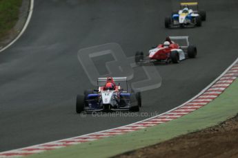 World © Octane Photographic Ltd. Brands Hatch, Race 3, Sunday 24th November 2013. BRDC Formula 4 Winter Series, MSV F4-13, Pietro Fittipaldi – MGR and Jack Cook – Hillspeed. Digital Ref : 0867lw1d7477