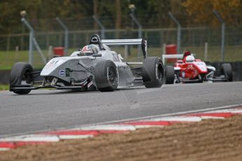 World © Octane Photographic Ltd. Brands Hatch, Race 4, Sunday 24th November 2013. BRDC Formula 4 Winter Series, MSV F4-13, – Kieran Vernon - Hillspeed. Digital Ref : 0868cb1d7831