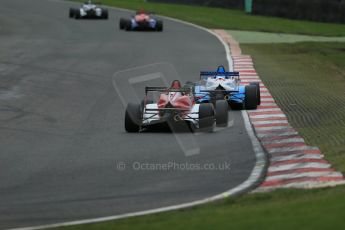 World © Octane Photographic Ltd. Brands Hatch, Race 4, Sunday 24th November 2013. BRDC Formula 4 Winter Series, MSV F4-13, Sennan Fielding – HHC Motorsport and Jack Cook – Hillspeed. Digital Ref : 0868lw1d7804
