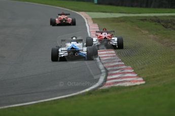 World © Octane Photographic Ltd. Brands Hatch, Race 4, Sunday 24th November 2013. BRDC Formula 4 Winter Series, MSV F4-13, Frederick Johansen – Chris Dittmann Racing (CDR), Dimitris Papanastasiou - Hillspeed and Matteo Ferrer - MGR. Digital Ref : 0868lw1d7832