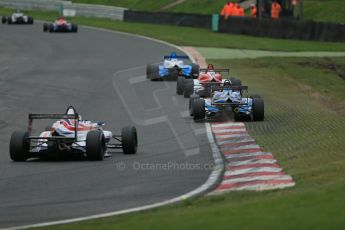 World © Octane Photographic Ltd. Brands Hatch, Race 4, Sunday 24th November 2013. BRDC Formula 4 Winter Series, MSV F4-13, Sennan Fielding – HHC Motorsport, Jack Cook – Hillspeed, Falco Wauer – Enigma Motorsport and Will Palmer – HHC Motorsport. Digital Ref : 0868lw1d7860