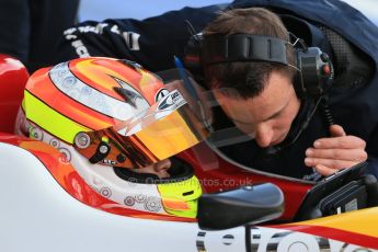 World © Octane Photographic Ltd. FIA European F3 Championship, Silverstone Free Practice 1, UK, Friday 10th April 2015. Van Amersfoort Racing – Arjun Maini, Dallara F312 – Volkswagen. Digital Ref : 1217LB1D4901