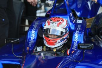 World © Octane Photographic Ltd. FIA European F3 Championship, Silverstone Free Practice 1, UK, Friday 10th April 2015. Carlin – George Russell, Dallara F312 – Volkswagen. Digital Ref : 1217LB1D4980