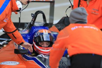 World © Octane Photographic Ltd. FIA European F3 Championship, Silverstone Free Practice 1, UK, Friday 10th April 2015. kfzteile24 Mucke Motorsport – Santino Ferrucci, Dallara F312 – Mercedes-Benz. Digital Ref : 1217LB1D5017