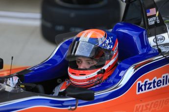 World © Octane Photographic Ltd. FIA European F3 Championship, Silverstone Free Practice 1, UK, Friday 10th April 2015. kfzteile24 Mucke Motorsport – Santino Ferrucci, Dallara F312 – Mercedes-Benz. Digital Ref : 1217LB1D5022