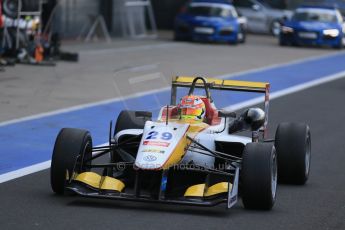 World © Octane Photographic Ltd. FIA European F3 Championship, Silverstone Free Practice 2, UK, Friday 10th April 2015. Van Amersfoort Racing – Arjun Maini, Dallara F312 – Volkswagen. Digital Ref : 1218LB1D5267