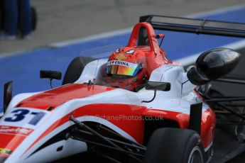 World © Octane Photographic Ltd. FIA European F3 Championship, Silverstone Free Practice 2, UK, Friday 10th April 2015. Fortec Motorsports – Hongwei Cao, Dallara F312 – Mercedes-Benz. Digital Ref : 1218LB1D5287