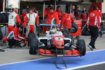 World © Octane Photographic Ltd. FIA European F3 Championship, Silverstone Free Practice 2, UK, Friday 10th April 2015. Prema Powerteam – Jake Dennis, Dallara F312 – Mercedes-Benz. Digital Ref : 1218LB1D5346