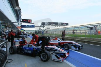 World © Octane Photographic Ltd. FIA European F3 Championship, Silverstone Free Practice 2, UK, Friday 10th April 2015. Fortec Motorsports – Pietro Fittipaldi and Matthew Rao, Dallara F312 – Mercedes-Benz. Digital Ref : 1218LW1L9019