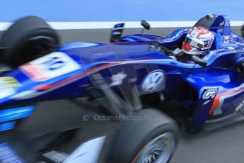 World © Octane Photographic Ltd. FIA European F3 Championship, Silverstone Free Practice 2, UK, Friday 10th April 2015. Carlin – George Russell, Dallara F312 – Volkswagen. Digital Ref : 1218LW1L9067