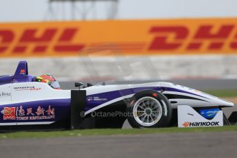 World © Octane Photographic Ltd. FIA European F3 Championship, Silverstone Qualifying 1, UK, Friday 10th April 2015. Fortec Motorsports – Zhi Cong Li, Dallara F312 – Mercedes-Benz. Digital Ref : 1220LB1D6165