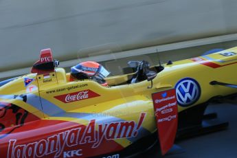 World © Octane Photographic Ltd. FIA European F3 Championship, Silverstone, UK, April 18th 2014 practice sessions. Jagonya Ayam with Carlin – Dallara F312 Volkswagen – Sean Gelael. Digital Ref : 0906lb1d5409