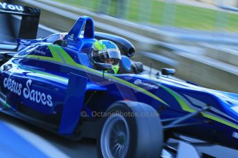 World © Octane Photographic Ltd. FIA European F3 Championship, Silverstone, UK, April 18th 2014 practice sessions. Double R Racing – Dallara F312 Mercedes – Felipe Guimaraes. Digital Ref : 0906lb1d5416