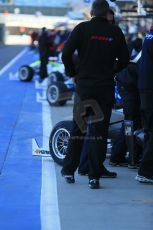 World © Octane Photographic Ltd. FIA European F3 Championship, Silverstone, UK, April 18th 2014 practice sessions. Dallara F312 - Pitlane ready for action. Digital Ref : 0906lb1d5463