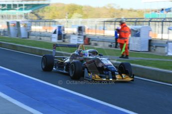 World © Octane Photographic Ltd. FIA European F3 Championship, Silverstone, UK, April 18th 2014 practice sessions. EuroInternational – Dallara F312 Mercedes – Riccardo Agostini. Digital Ref : 0906lb1d5590