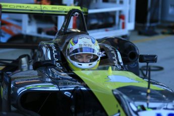 World © Octane Photographic Ltd. FIA European F3 Championship, Silverstone, UK, April 18th 2014 practice sessions. Van Amersfoort Racing – Dallara F312 Volkswagen – Gustavo Menezes. Digital Ref : 0906lb1d5628