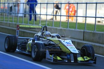 World © Octane Photographic Ltd. FIA European F3 Championship, Silverstone, UK, April 18th 2014 practice sessions. Van Amersfoort Racing – Dallara F312 Volkswagen – Gustavo Menezes. Digital Ref : 0906lb1d5677